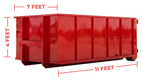 10 yard AG Disposal bin