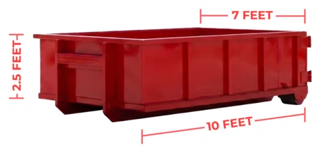 6 yard AG Disposal bin