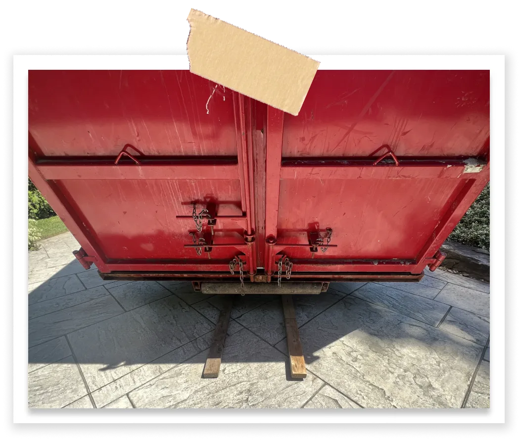 Convenient and accessible bin rental service for residential and commercial waste management