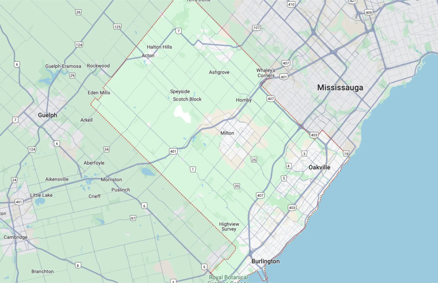 Waste management Halton Region